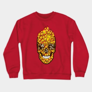 Flameboy Skull Crewneck Sweatshirt